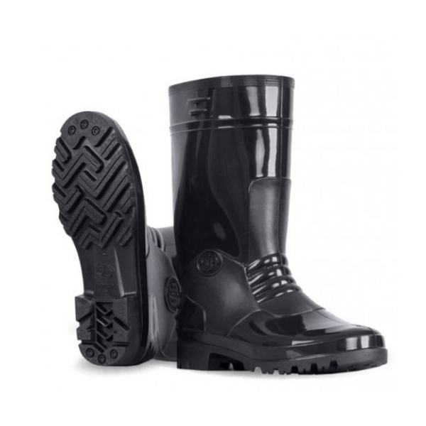 Ủng bảo hộ cao su màu đen